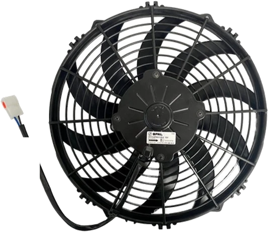 Eletroventilador SPAL com chicote e conector